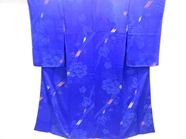 Japanese Kimono / Chirimen Kinsha Silk